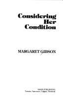 Cover image for Considering her condition