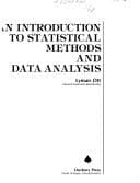 Cover image for An introduction to statistical methods and data analysis