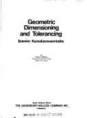 Cover image for Geometric dimensioning and tolerancing