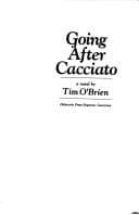 Cover image for Going after Cacciato