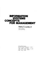 Cover image for Information systems concepts for management