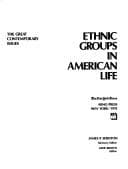 Cover image for Ethnic groups in American life