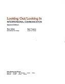 Cover image for Looking out/looking in