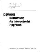 Cover image for Deviant behavior