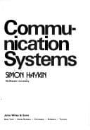 Cover image for Communication systems