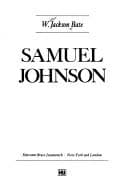 Cover image for Samuel Johnson