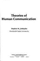 Cover image for Theories of human communication