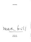 Cover image for Max Bill