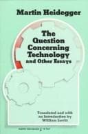 Cover image for The question concerning technology, and other essays
