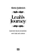 Cover image for Leah's journey