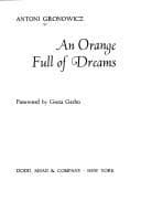 Cover image for An orange full of dreams.