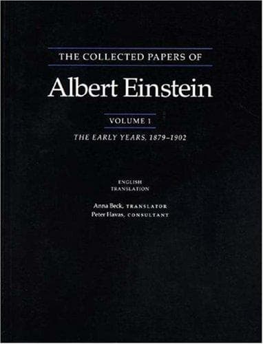 Cover image for The collected papers of Albert Einstein