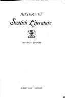 Cover image for History of Scottish literature