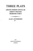Cover image for Three plays
