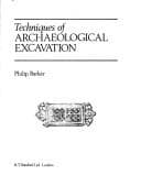 Cover image for Techniques of archaeological excavation
