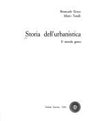 Cover image for Storia dell'urbanistica.