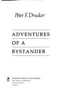 Cover image for Adventures of a bystander