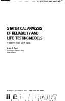 Cover image for Statistical analysis of reliability and life-testing models