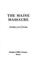 Cover image for The Maine massacre
