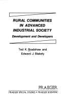 Cover image for Rural communities in advanced industrial society