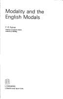 Cover image for Modality and the English modals