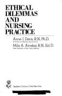Cover image for Ethical dilemmas and nursing practice