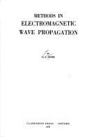 Cover image for Methods in electromagnetic wave propagation