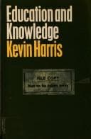 Cover image for Education and knowledge