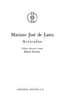 Cover image for Artículos