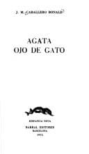 Cover image for Agata, ojo de gato