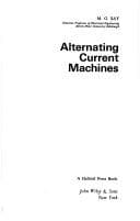 Cover image for Alternating current machines