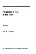 Cover image for Programs in aid of the poor