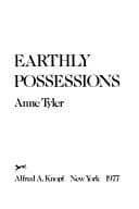 Cover image for Earthly possessions