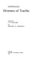 Cover image for Women of Trachis