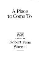 Cover image for A place to come to