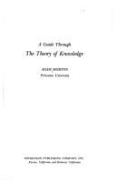 Cover image for A guide through the theory of knowledge