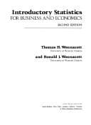 Cover image for Introductory statistics for business and economics