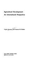 Cover image for Agricultural development