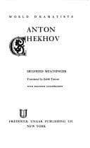 Cover image for Anton Chekhov.