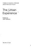 Cover image for The Urban experience