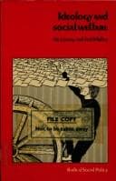 Cover image for Ideology and social welfare