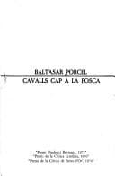 Cover image for Cavalls cap a la fosca