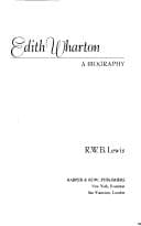 Cover image for Edith Wharton