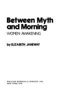 Cover image for Between myth and morning