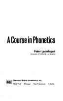 Cover image for A course in phonetics