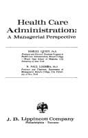 Cover image for Health care administration