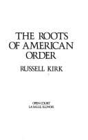 Cover image for The roots of American order.