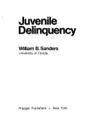 Cover image for Juvenile delinquency