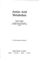 Cover image for Amino acid metabolism