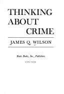 Cover image for Thinking about crime